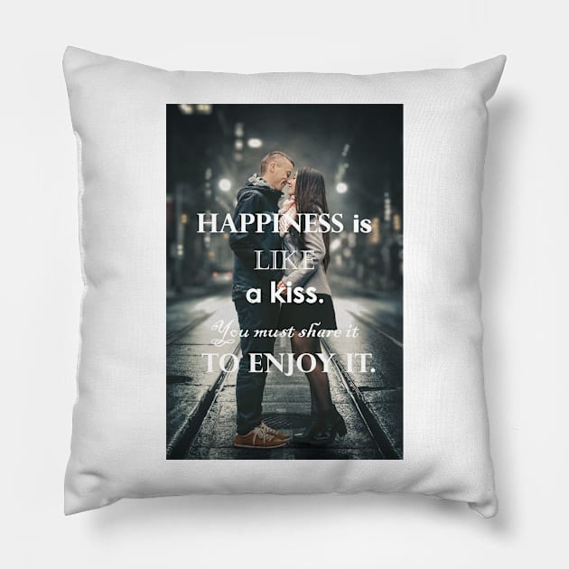 Love and happiness Pillow by GenaroW