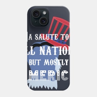 Uncle Sam (Muppets) patriotic quote Phone Case