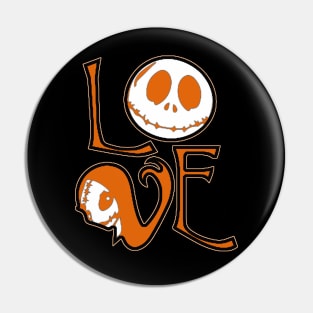 Love Halloween Pin