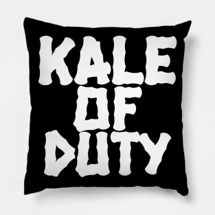 Kale Of Duty Pillow