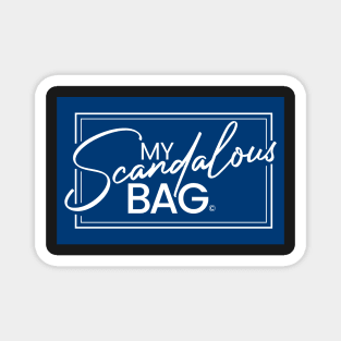 My Scandalous Bag - Navy Magnet