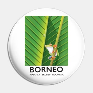 Borneo - Malaysia - Brunei - Indonesia Pin