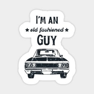 Old-fashioned Vintage Cars Classic Car Lover Man Magnet