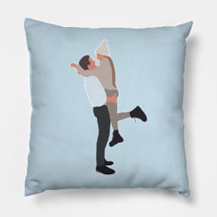 Winter Couple Pillow