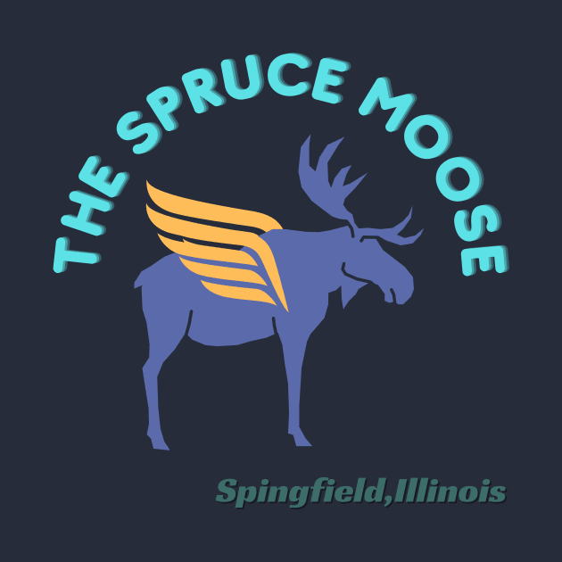 The spruce moose by Benjamin Customs