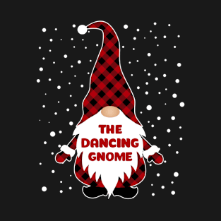 The Dancing Gnome Matching Family Christmas Pajama T-Shirt