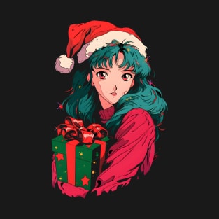 Just an Anime Girl who Loves Christmas! T-Shirt