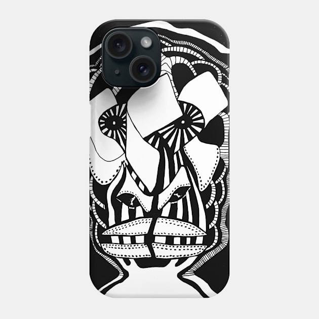 Folds Of The Dream Master Phone Case by dennye