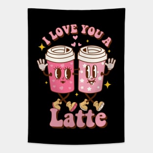 I Love You A Latte Tapestry