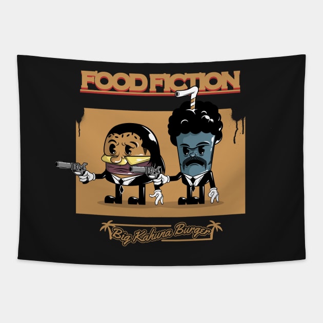 Food fiction Tapestry by zorbo