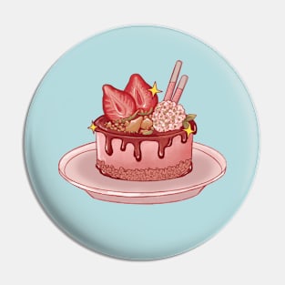 Strawberry Cake Pin