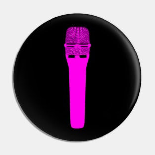 Magenta mic Pin