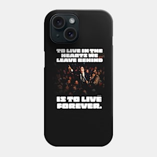 To live in the hearts we leave behind is to live forever -Sagan Saga Phone Case