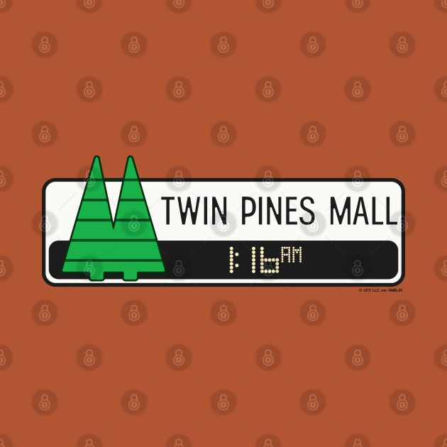 Twin Pines Mall (Back to the Future) by PlaidDesign