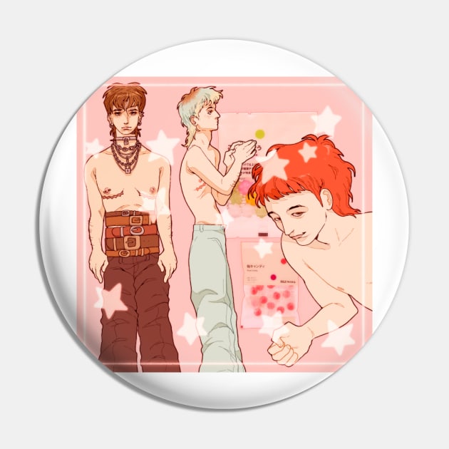 Fashion boys Pin by PeachyDoodle