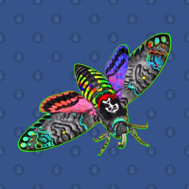 Goth Moth by Jan4insight TeeStore