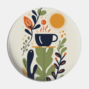 Coffee garden Pin