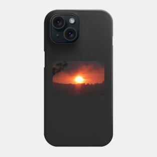 golden columbia river sunrise 3 Phone Case