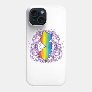 New Jersey Mandala Pride Phone Case