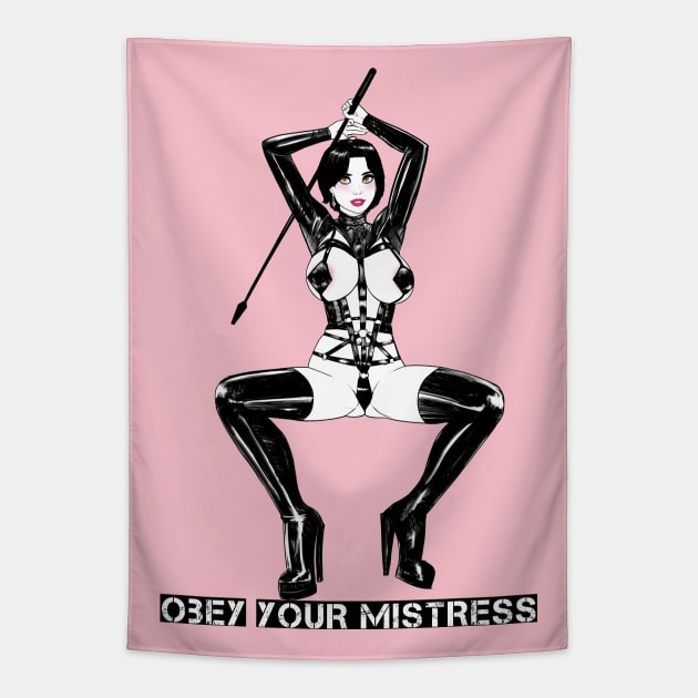 Dominatrix 83 Tapestry by raulovsky