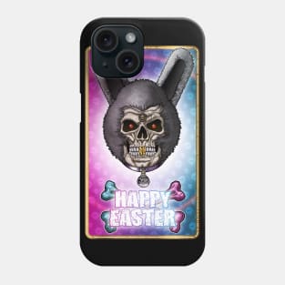 Happy Easter, Easter Bunny skull Phone Case