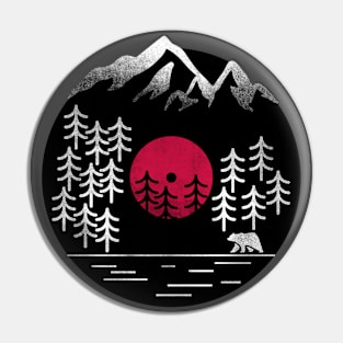 Vinyl Nature Pin