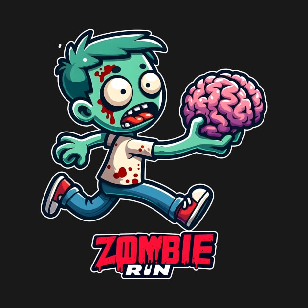 Zombie Run by Rawlifegraphic