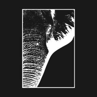 Elephant Inside Rectangle T-Shirt