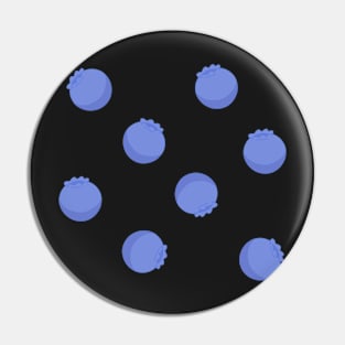 Blueberry Dots Pin