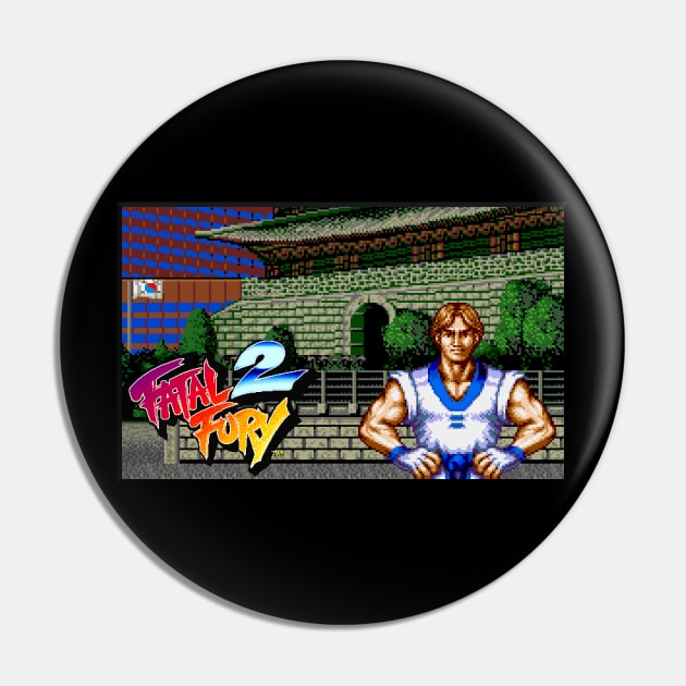 Kim Kaphwan - Fatal Fury 2 Pin by retroworldkorea