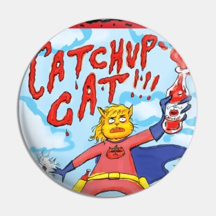 Catchup Cat Pin