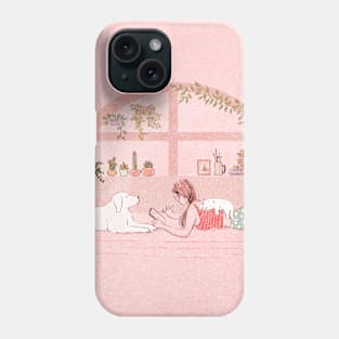 STAY AT HOME_JOURNALING Phone Case