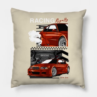 E46 Racing Royalty Pillow