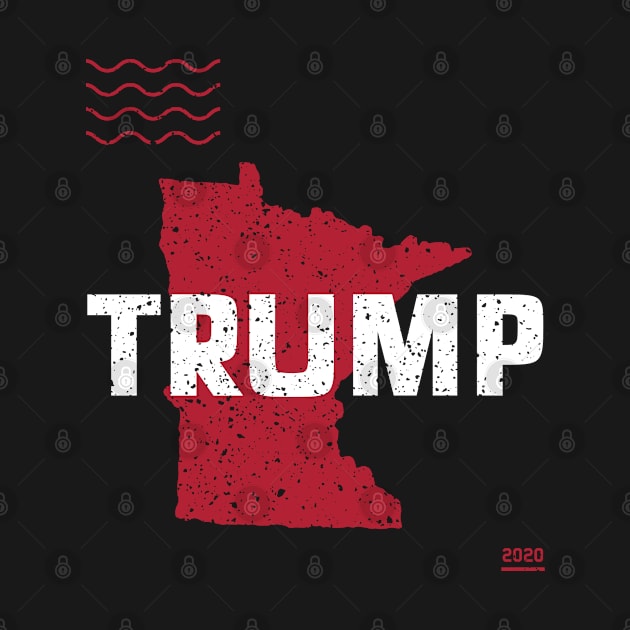 Trump Minnesota 2020 - Red Wave, Red State by Family Heritage Gifts