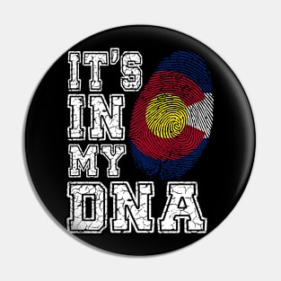 Colorado - It's In My DNA Gift Pin