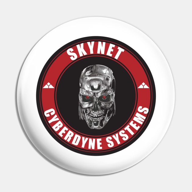 Cyberdyne Terminator Systems Skynet Pin by Geminiguys