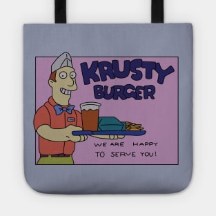 Krusty Burger Flyer Tote