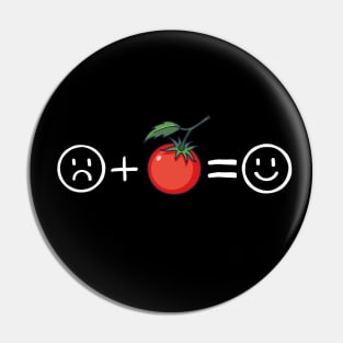 Tomato Makes Me Happy Pin