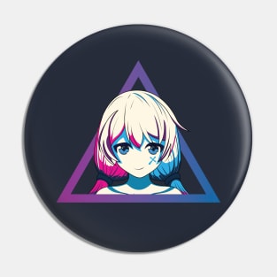 Teriri waifu merch Pin