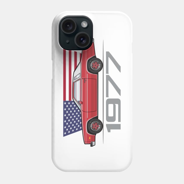 red 77 Phone Case by JRCustoms44