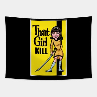 That Girl KILL Tapestry