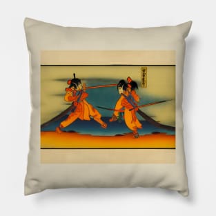 Siamese Fighters Pillow