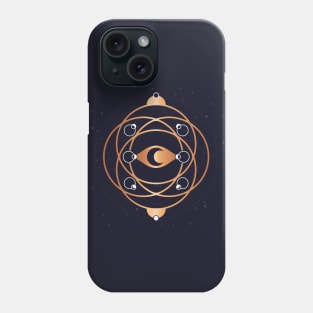 Moon cycles Phone Case