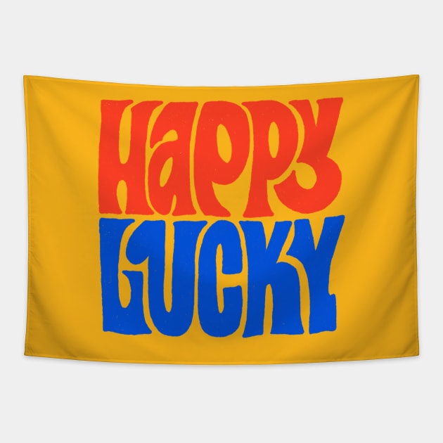 Happy Lucky Merch Tapestry by March Merch Store