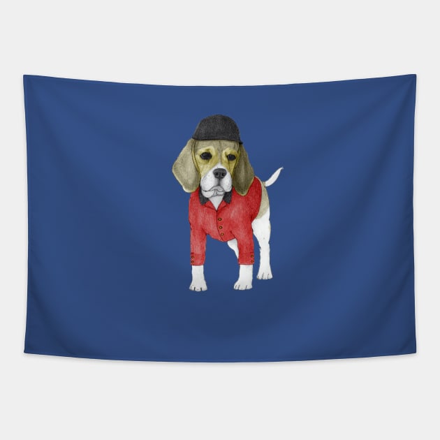 Beagle Tapestry by Barruf