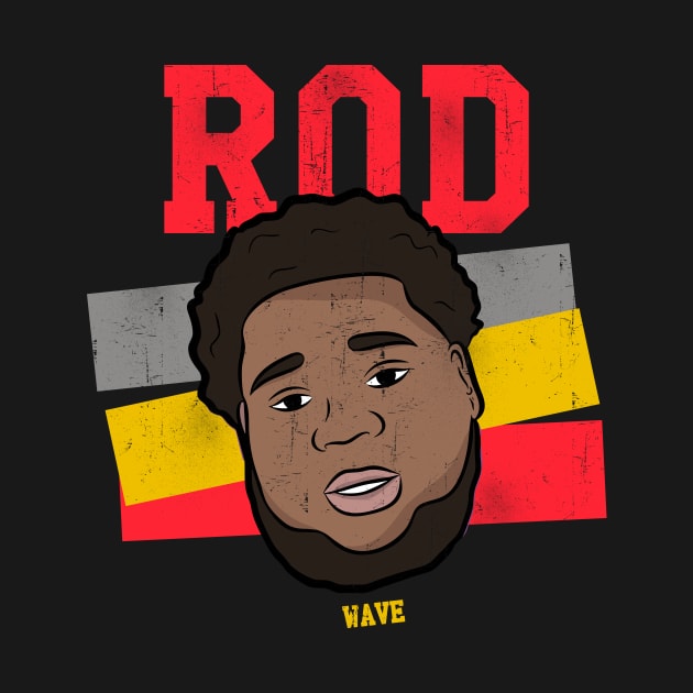 Rod Wave Rapper by sanantaretro