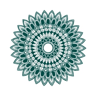 Mandala (teal) T-Shirt