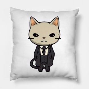 Tuxedo Cat Pillow