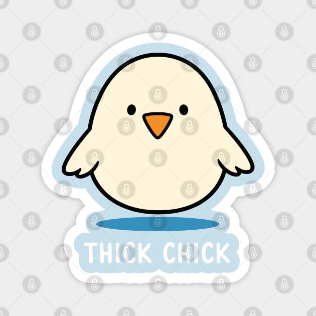 Thick Chick Magnet by enrynz
