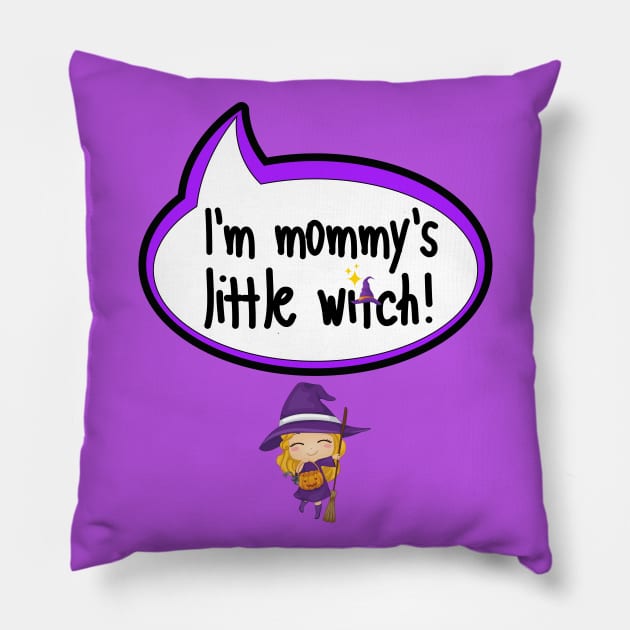 I'm Mommy's Little Witch - Halloween Clothing Pillow by The Little Ones Collection